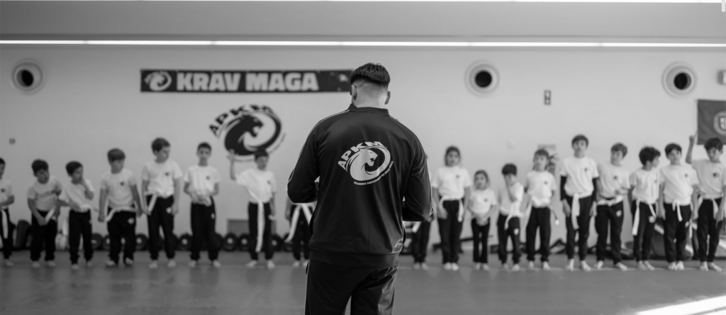 Graduações kids na APKM Krav Maga Lamego